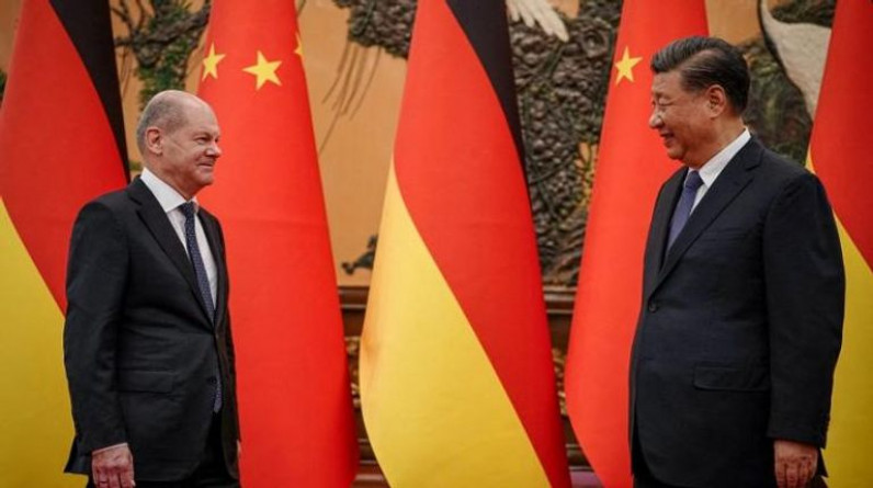 المستشار الألماني في زيارة "نادرة" للصين